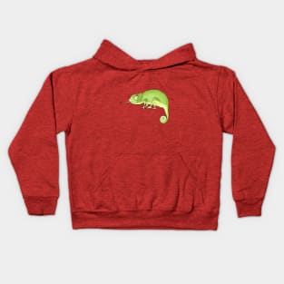 green chameleon Kids Hoodie